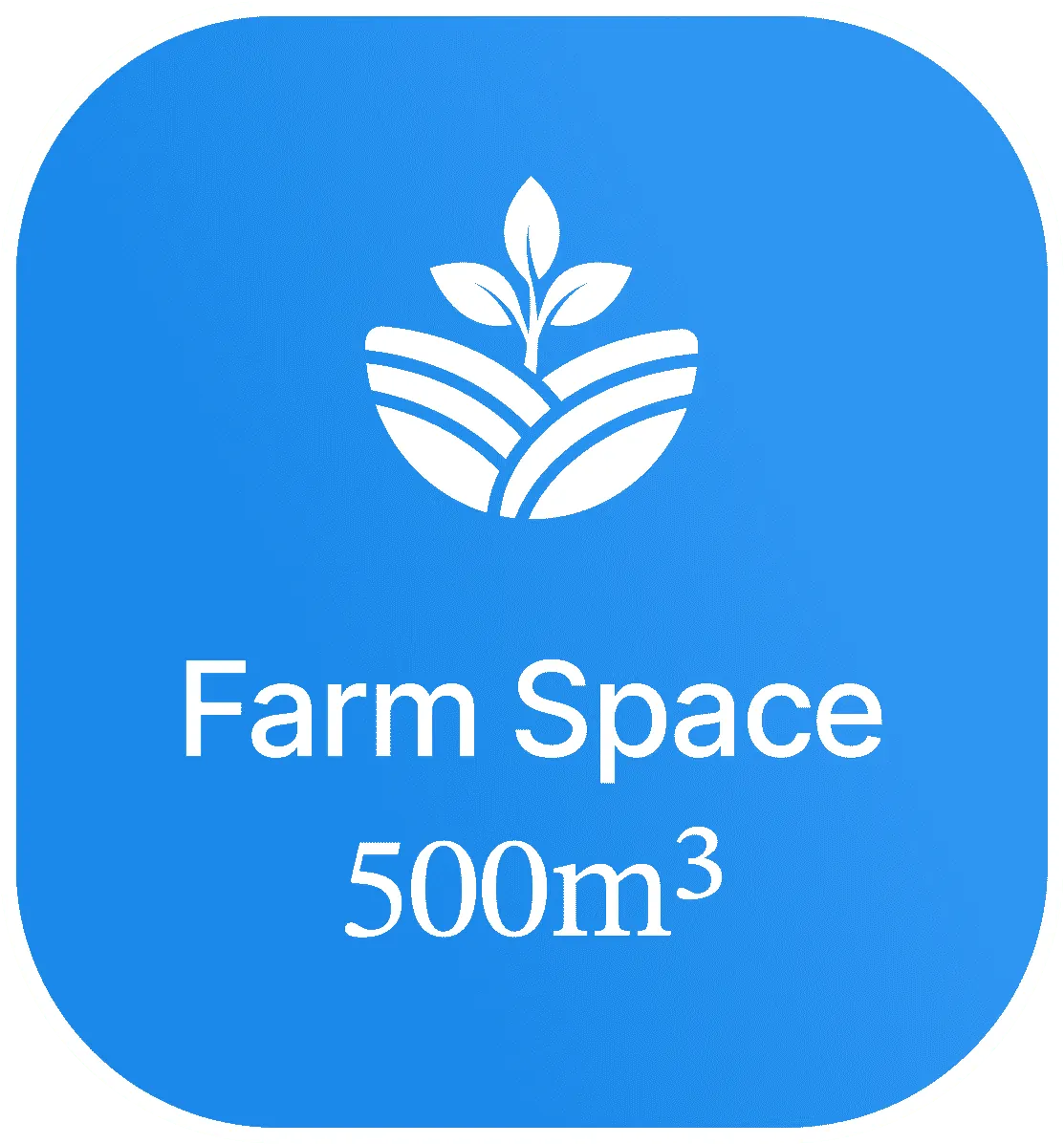 Agriculture space solution active icon