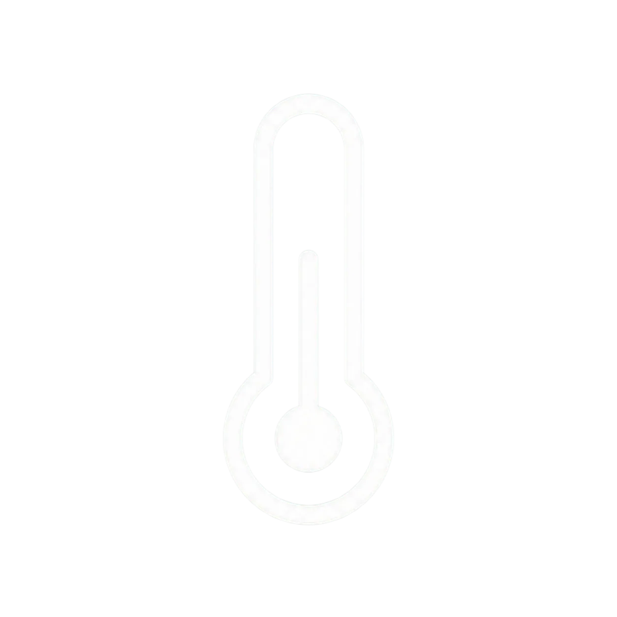 Temperature and humidity sensing icon