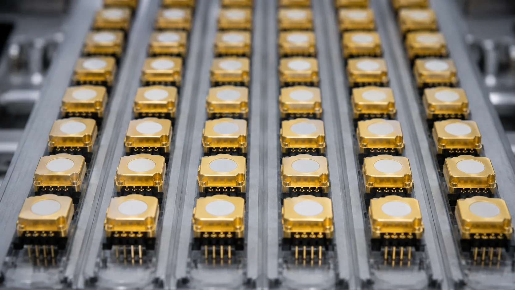 CO2 sensor production and NDIR sensor module testing process