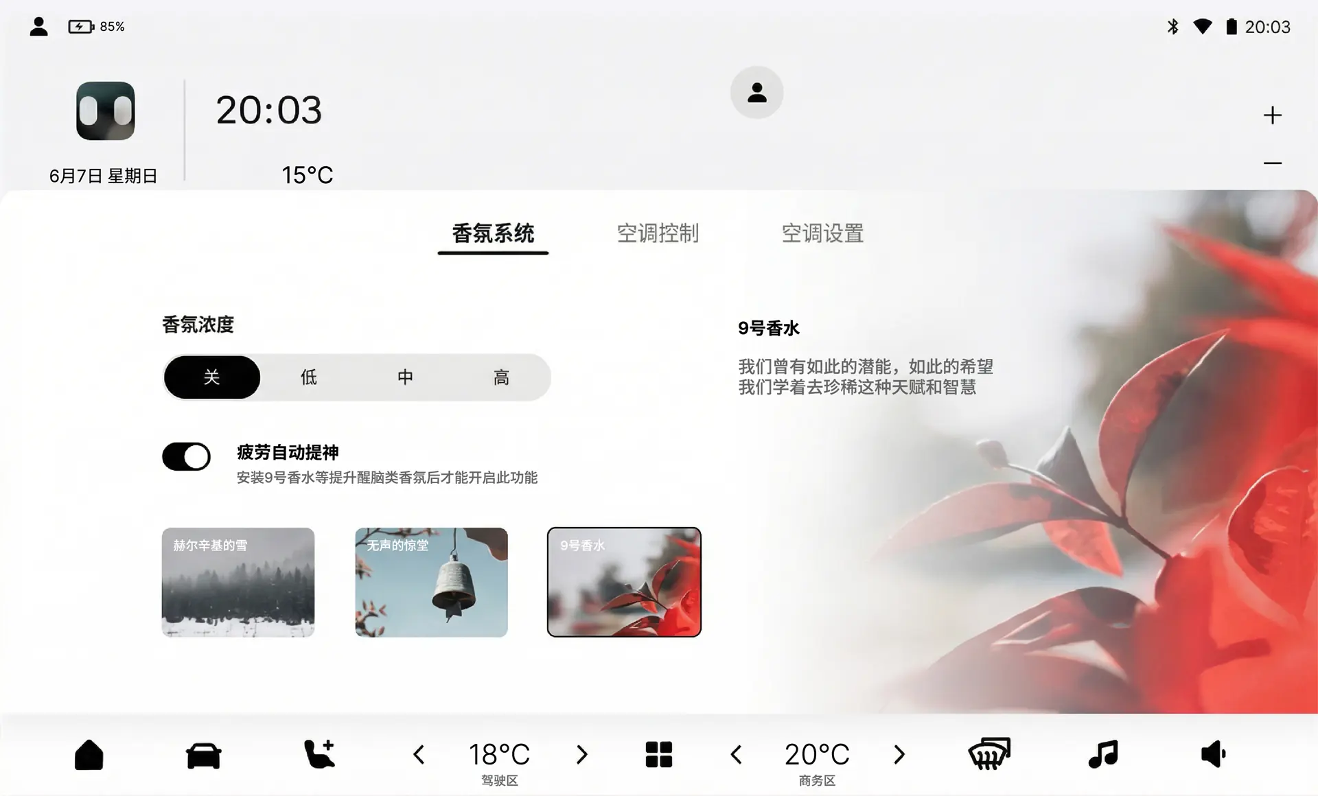 香氛模块应用场景