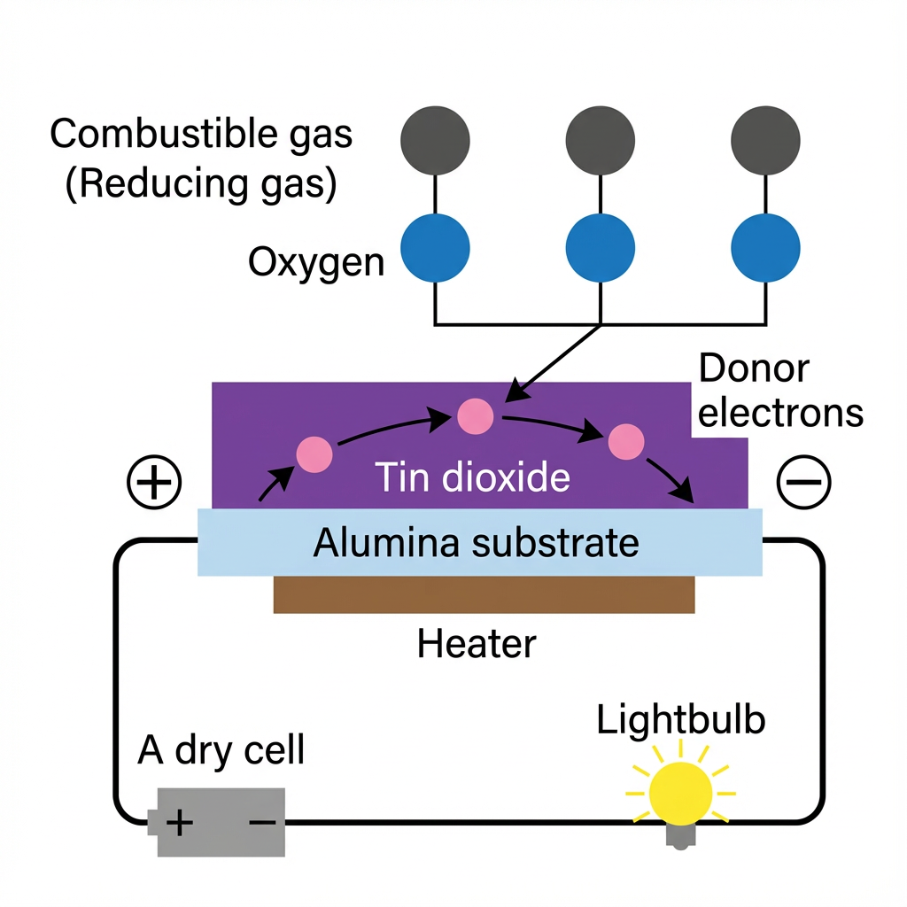 R290传感器技术原理示意图